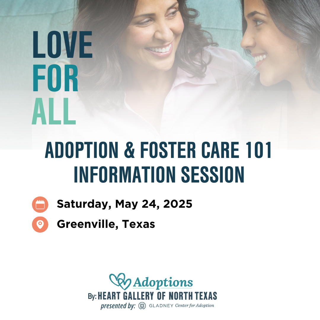 HGNTX - Foster Care & Adoption 101 Info Session | W. Walworth Harrison Public Library | 05/24/25